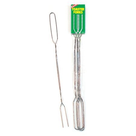 Stainless Steel Toaster Forks 4-Pack - Heat-Resistant Breakfast Utensils for Toast, Bagels & Sandwiches - Perfect for Kitchens, Restaurants & Camping