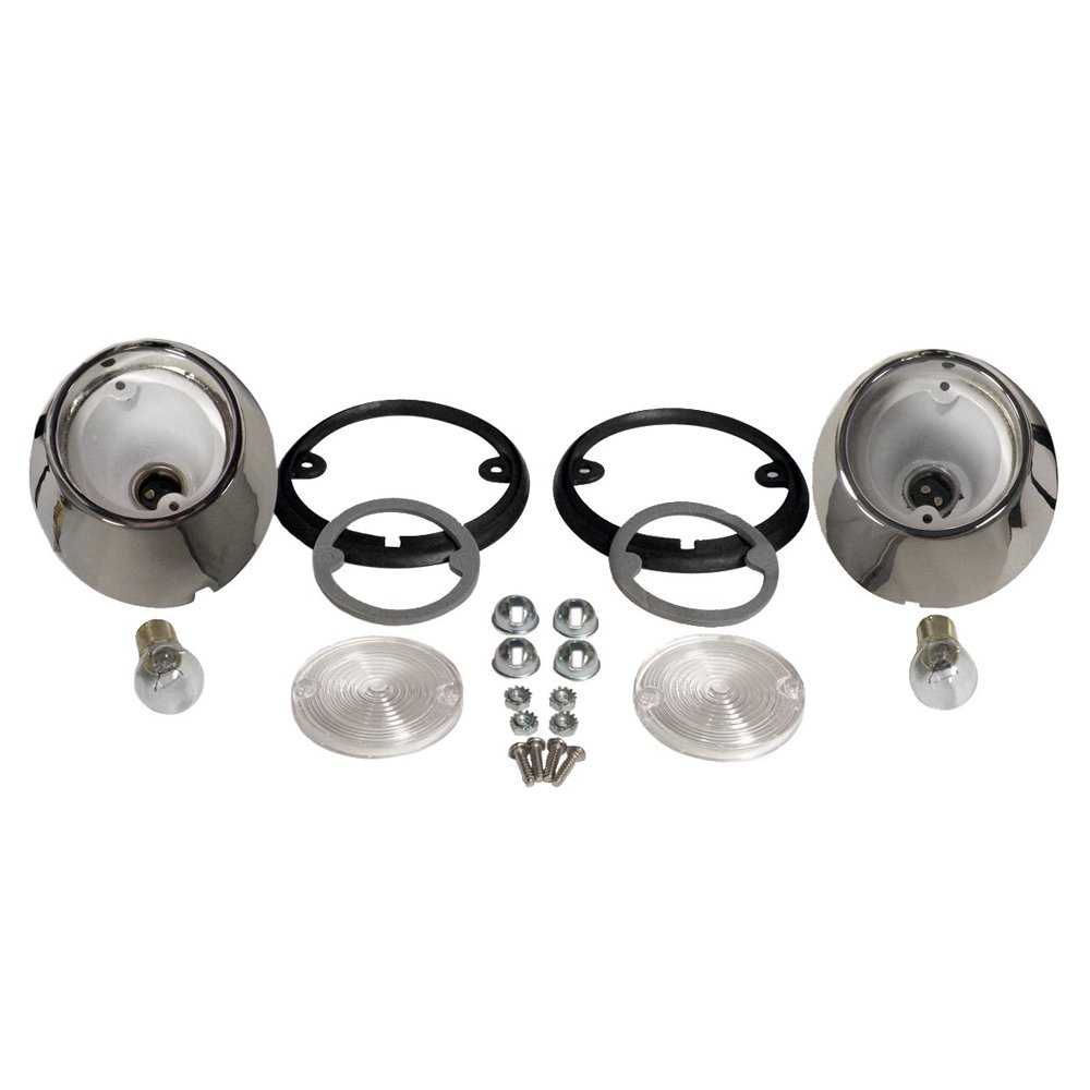 Scott Drake KIT-ELC-7 1967-1968 Mustang Deluxe Backup Light Kit - Perfect for Classic Car Restoration & Nighttime Safety Upgrades