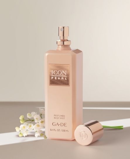 Icon Pearl Perfumed Body Mist for Women - Long Lasting Fragrance Spray, Floral & Fruity Scent, Moisturizing Body Mist for Daily Use, Gym, Work & Special Occasions