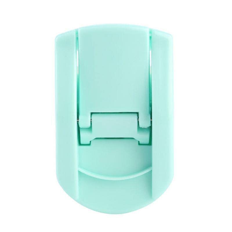 Professional Mini Eyelash Curler with Silicone Padding - Salon Quality Lash Lift Tool for Women (Green) - Perfect for Home Use, Travel & Professional Makeup Application
