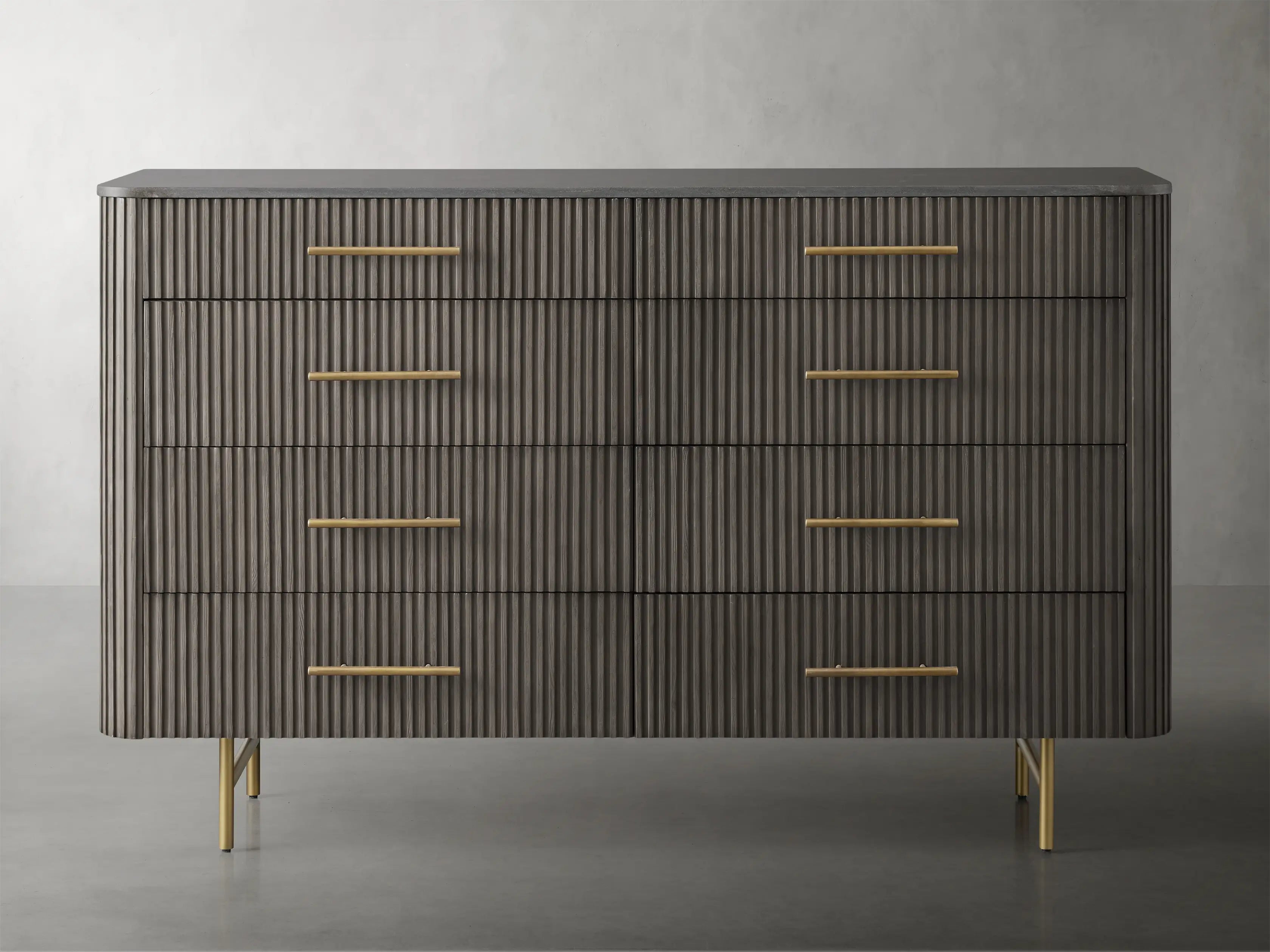 Fimley 8-Drawer Dresser for Bedroom - Solid Wood Chest of Drawers with Ample Storage Space | Perfect for Organizing Clothes, Bedding & Accessories in Master Bedroom, Guest Room or Dorm