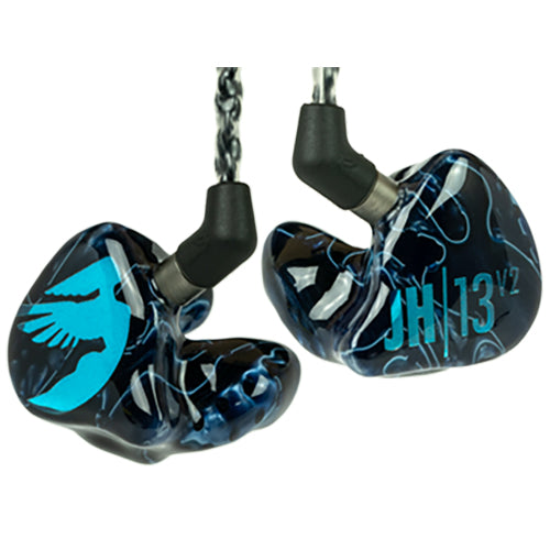 Jerry Harvey JH13V2 Pro Custom In-Ear Monitors - Premium Audiophile Earphones for Musicians & Sound Engineers | Perfect for Studio Recording, Live Performances & Critical Listening