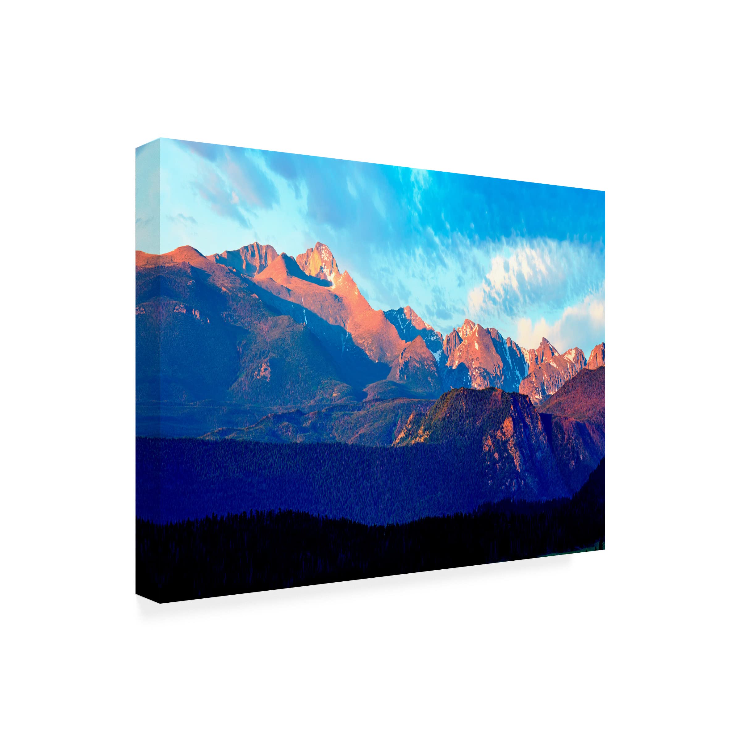 Mountainscape Photograph I Canvas Art by James McLoughlin - Premium Wall Decor for Living Room, Bedroom & Office | Trademark Fine Art