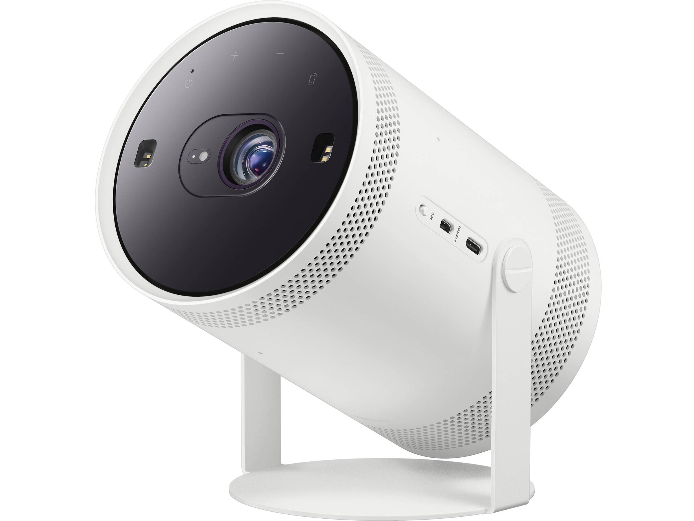 Samsung The Freestyle 2nd Generation Portable Smart Projector - HD Streaming, Auto Leveling, 360° Rotation for Home Theater, Outdoor Movies & Gaming