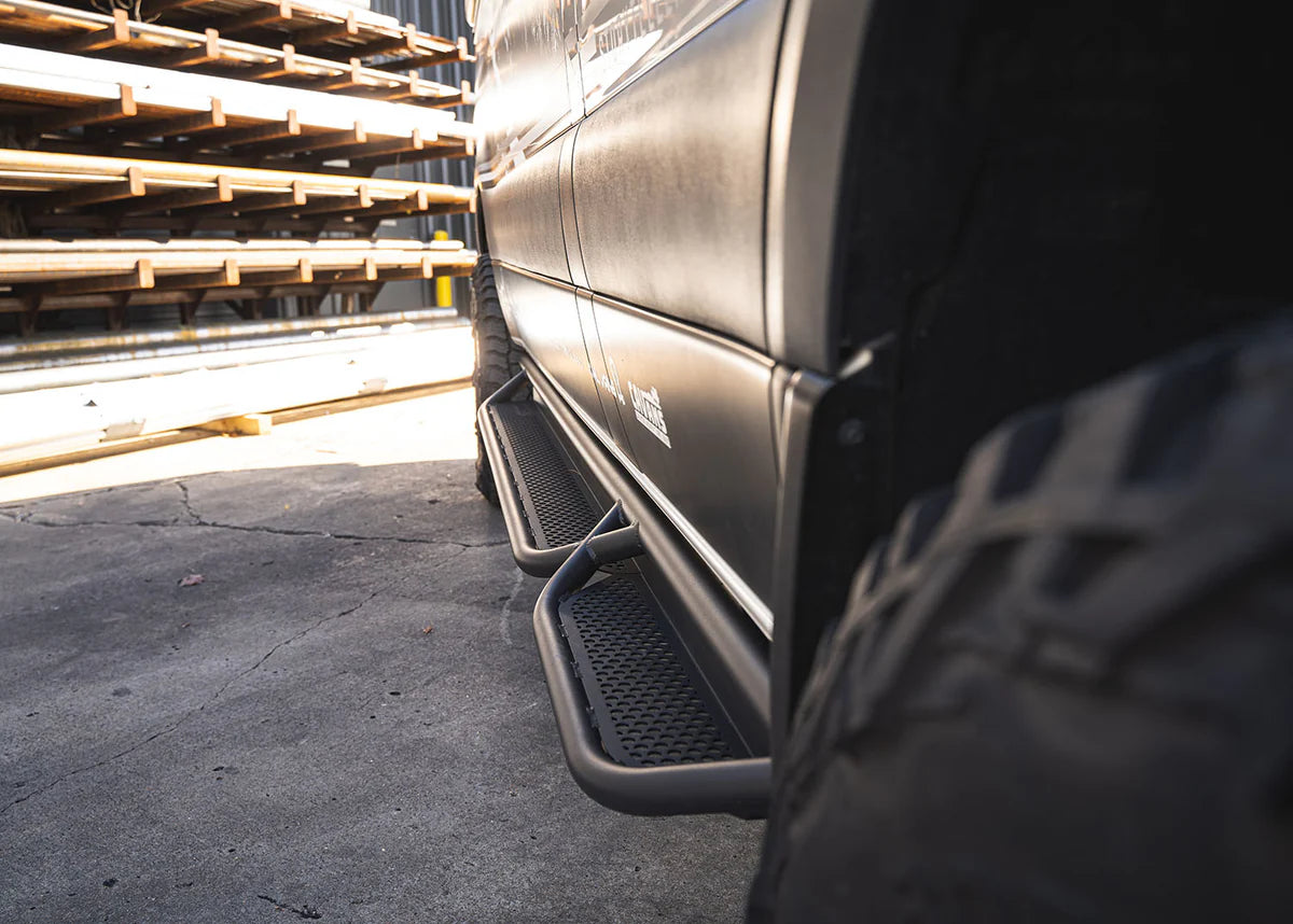 ROAMBUILT Tubular Side Step for 2007-2023 Mercedes Sprinter Van - Passenger Side Running Board - Easy Installation & Durable Construction - Perfect for Camping, Outdoor Adventures & Van Life