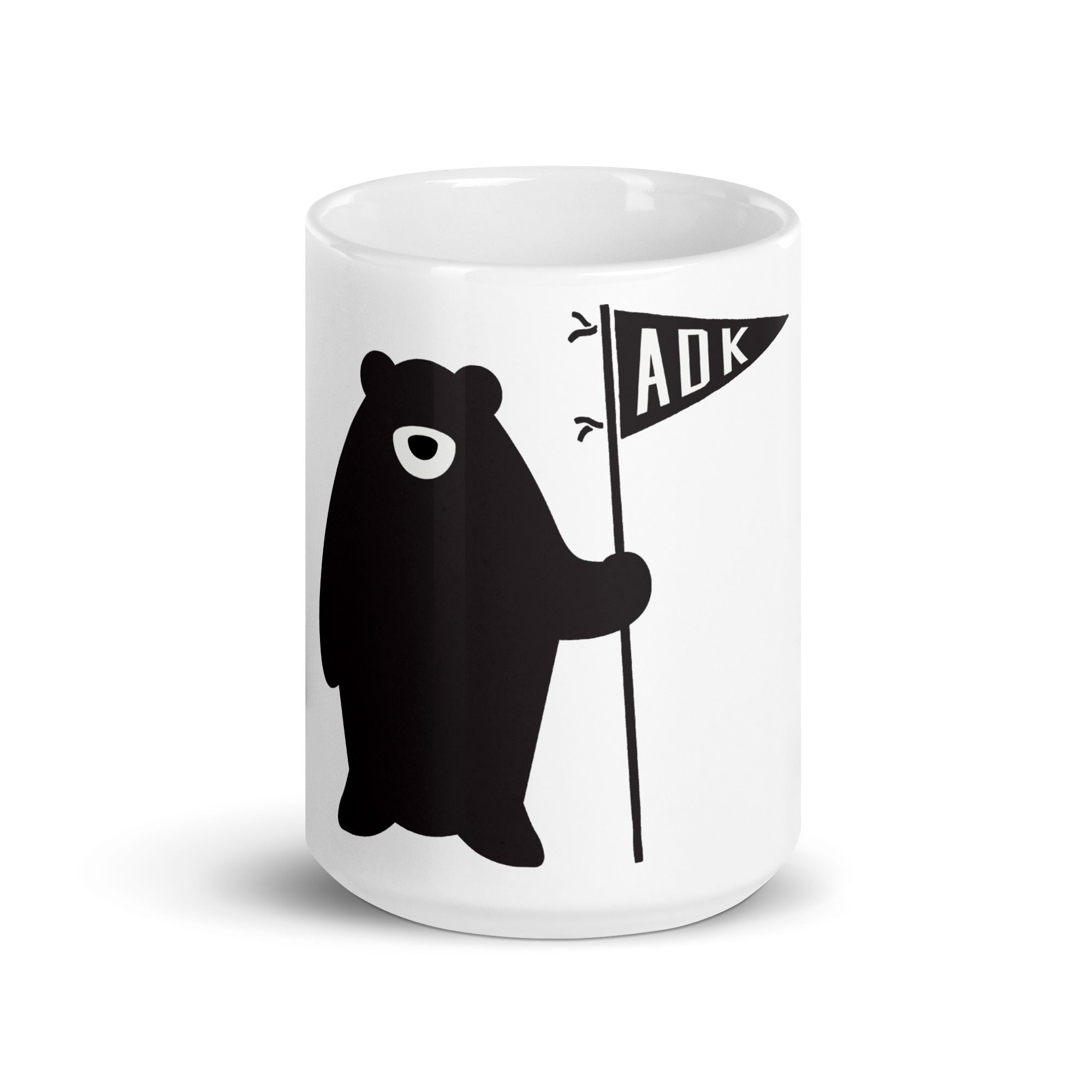 ADK Bear Coffee Mug - Insulated Travel Tumbler for Hot & Cold Drinks - Perfect for Camping, Office, and Home Use