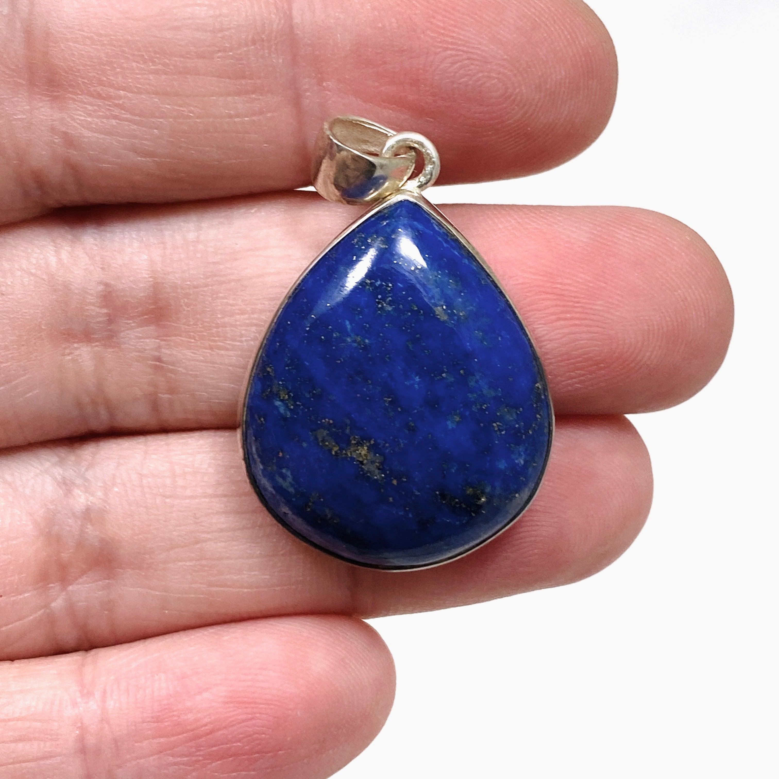 Lapis Lazuli Teardrop Pendant Necklace KPGJ3834 - Genuine Stone Jewelry for Women, Spiritual Healing & Elegant Fashion Accessory - Perfect for Meditation, Gifts & Special Occasions