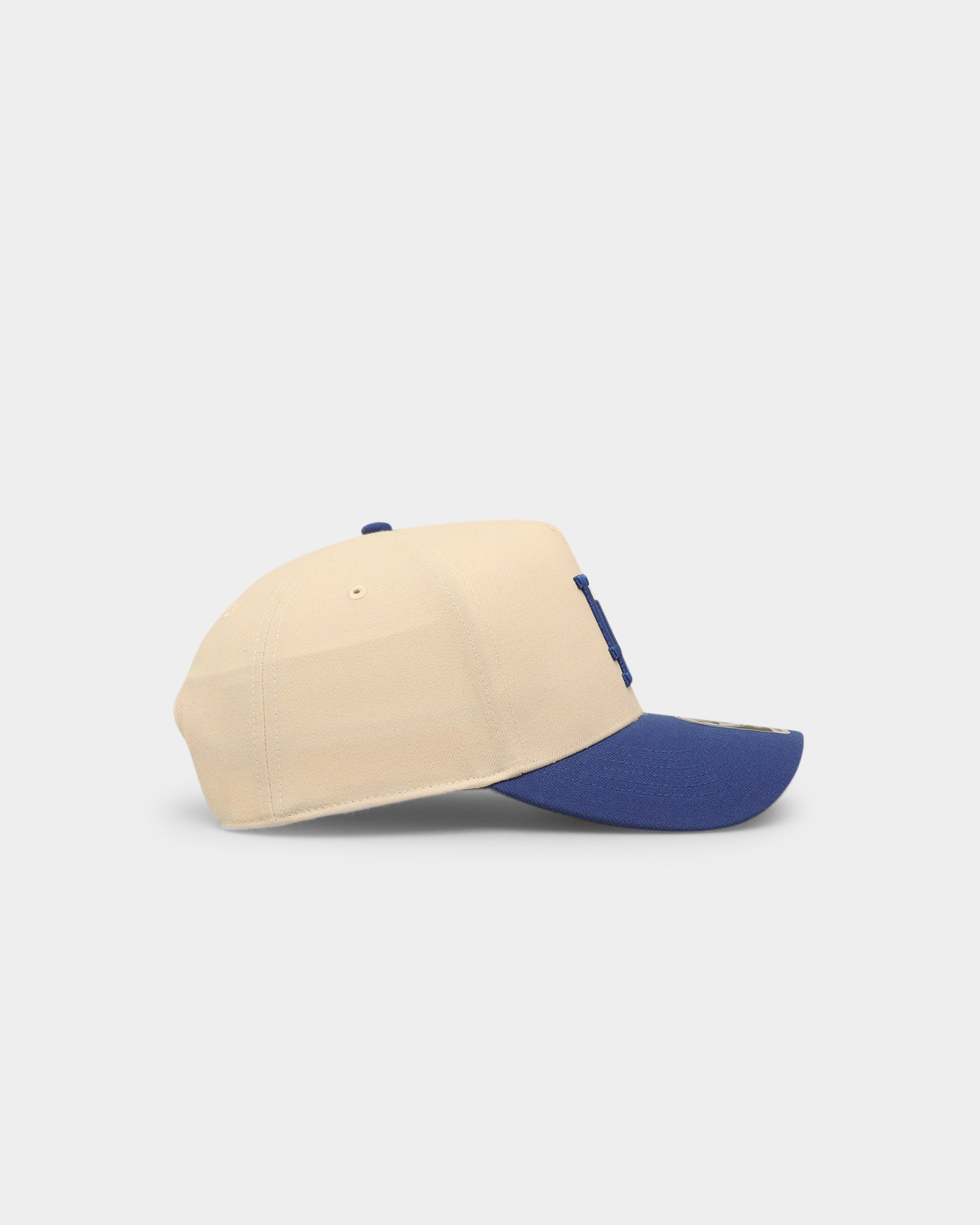 47 Brand Los Angeles Dodgers 'Off White/Team Logo' MVP DT Snapback Hat - Adjustable Baseball Cap for Men & Women - Perfect for Game Day, Sports Events & Casual Wear