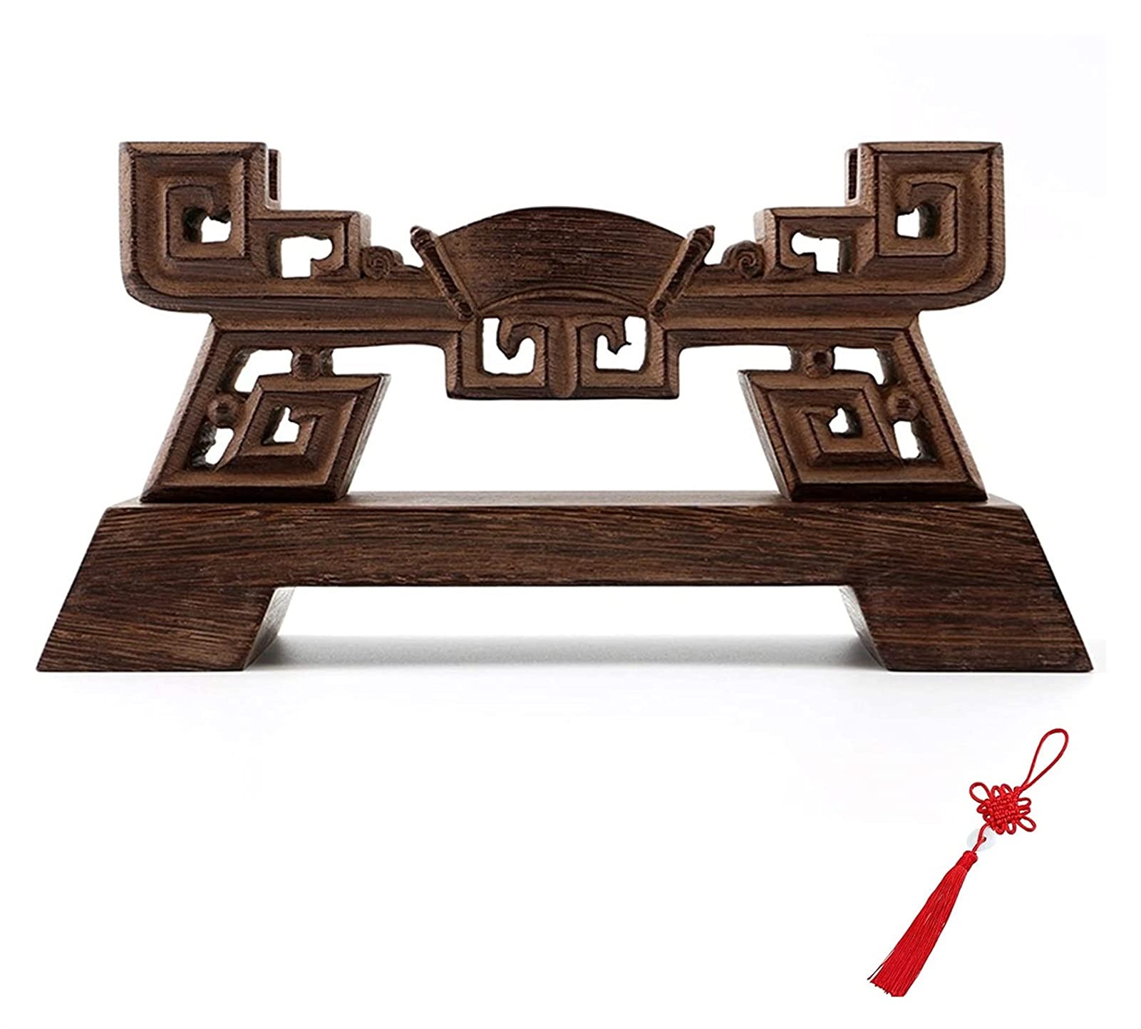 Premium Solid Wood Katana Sword Stand - Samurai Weapon Display Rack for Katana, Sword & Weapon Collection - Perfect for Home Decor, Martial Arts Dojo & Anime Cosplay Display
