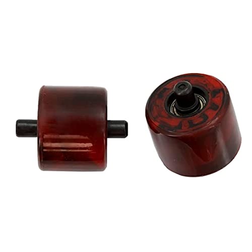 Black/Red Swirl