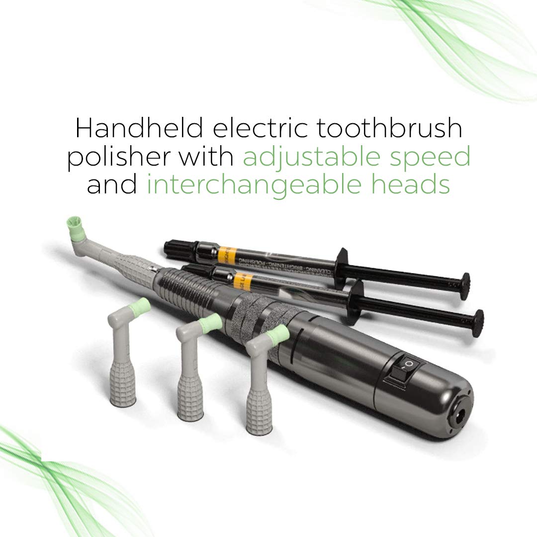 **Bilistic Pro Series Electric Dental Tooth Polisher - Professional Teeth Cleaning & Whitening Corded Toothbrush for Plaque Removal & Fresh Breath | Perfect for Dentists, Hygienists & At-Home Oral Care**