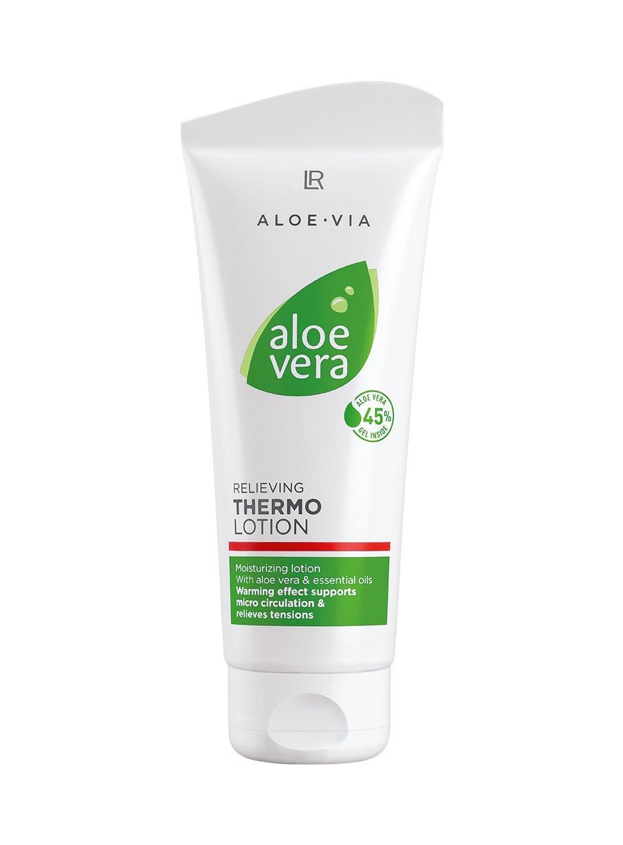 LR Aloe Vera Thermo Massage Cream with Heating Effect - 100ml | Soothing Muscle Relief for Back, Neck & Joint Pain | Perfect for Post-Workout Recovery & Spa Treatments
