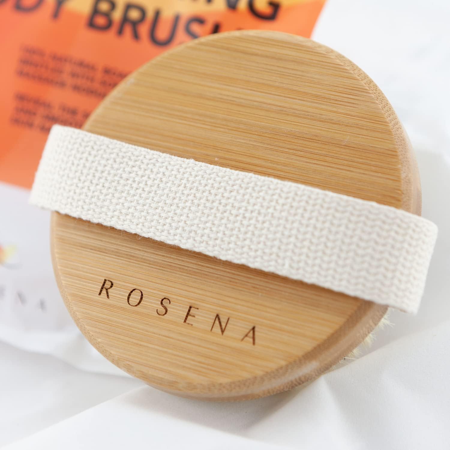 Dry Brushing Body Brush Set for Exfoliation & Skin Renewal - Natural Bristle Body Brush, Long Handle Back Brush & Face Brush Bundle - Perfect for Dry Skin Care, Lymphatic Drainage & Spa-Like Home Massage