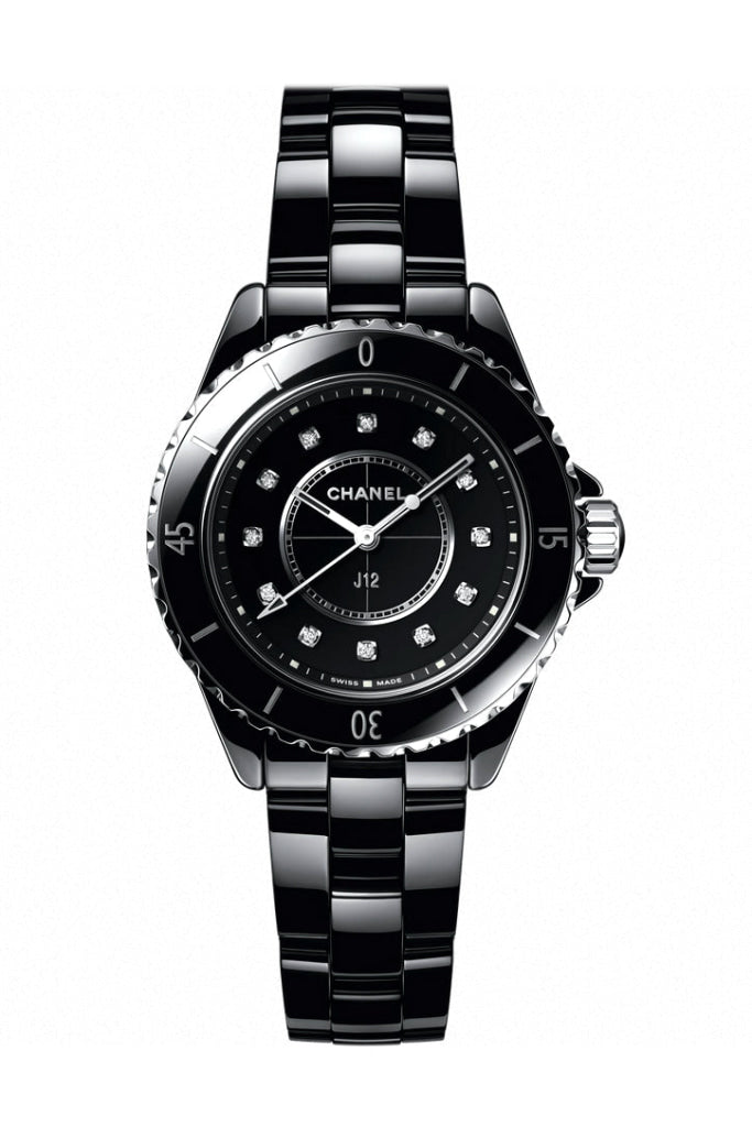 Chanel J12 Black 33mm Ceramic Watch H5701 - Luxury Unisex Timepiece for Men & Women - Perfect for Business, Gifts & Special Occasions