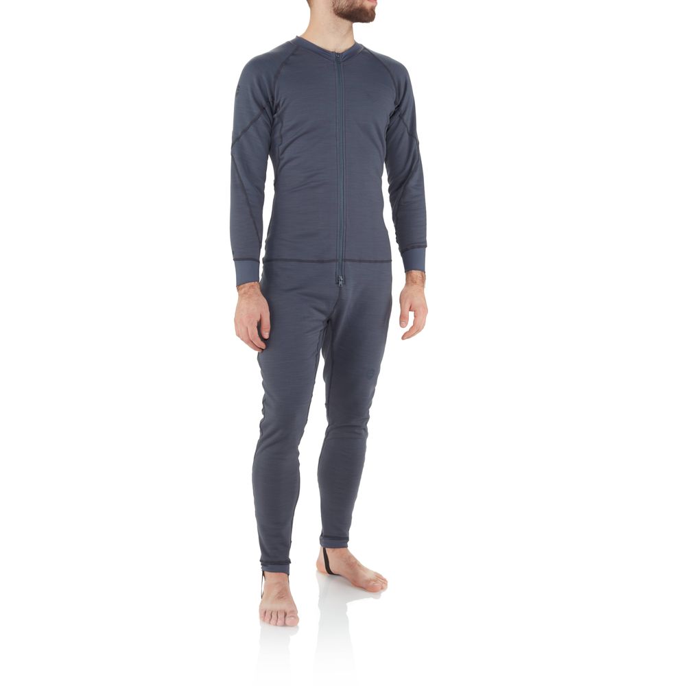 NRS H2Core Expedition Weight Men's Union Suit Liner - Thermal Base Layer for Cold Weather Camping & Outdoor Activities (Closeout) - Perfect for Hiking, Hunting, and Winter Sports