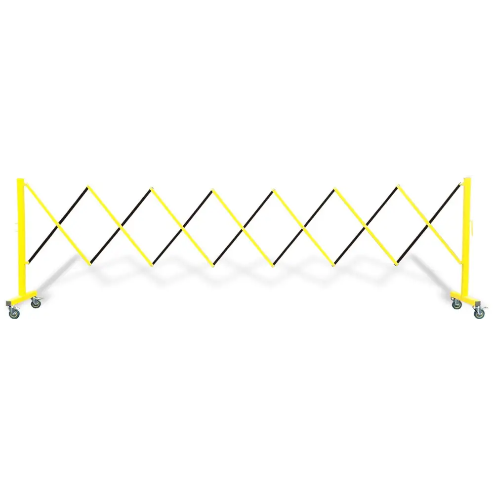 Expandable Barricade - Heavy Duty Safety Barrier for Crowd Control & Events | Perfect for Concerts, Festivals & Construction Sites