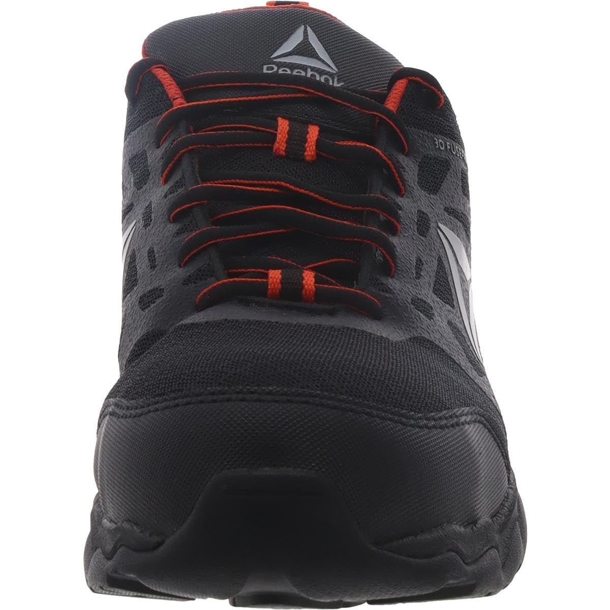 Reebok RB1061 Men's Safety Toe Work Shoes - Black & Red Athletic Sneakers for Construction, Warehouse & Industrial Use - Lightweight & Comfortable Work Boots for All-Day Wear