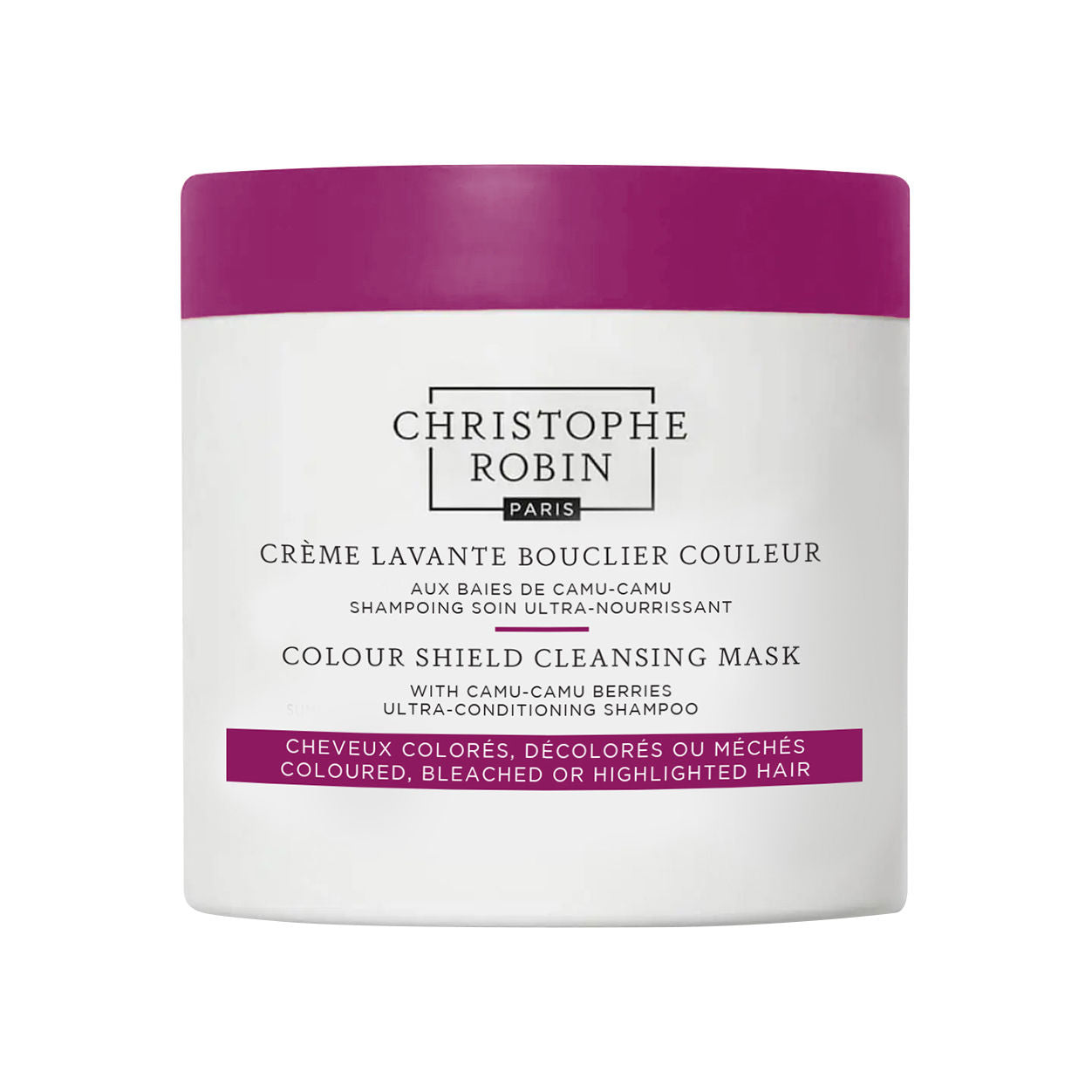 Colour Shield Cleansing Mask with Camu Camu Berries - Brightening & Detoxifying Facial Mask for Glowing Skin | Perfect for Daily Skincare & Spa Night Routine