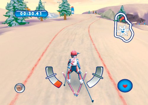Nintendo Wii Mountain Sports Adventure Game - Family Fun & Exercise for Kids & Adults - Perfect for Indoor Fitness & Party Entertainment