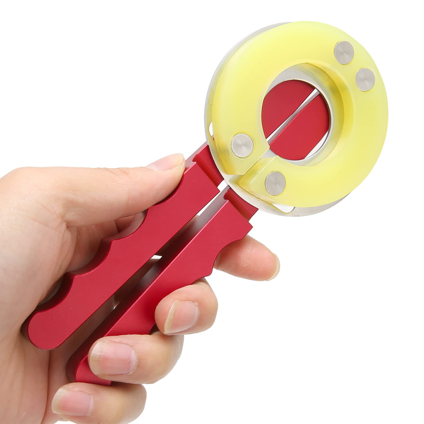 Professional Watch Bezel Ring Opener Tool - Adjustable Watch Back Case Remover with 4 Replacement Bezels & Alloy Handle - Perfect for Watch Glass Mirror Replacement & Watch Repair at Home or Workshop