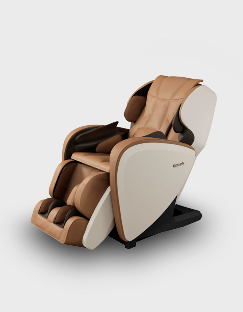 Panasonic MAF1 Full Body Massage Chair with Zero Gravity Recline - Shiatsu & Air Compression Therapy for Home, Office, or Spa Relaxation