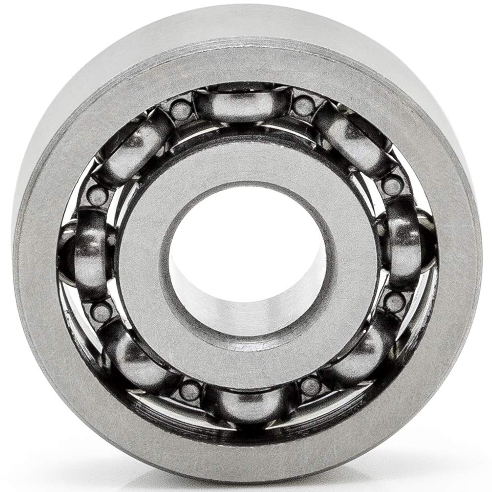 100-Pack 6200-OPEN Deep Groove Radial Ball Bearings 10x30x9mm (IDxODxWidth) Open Style C3 Clearance - Perfect for Electric Motors, Skateboards & Industrial Machinery