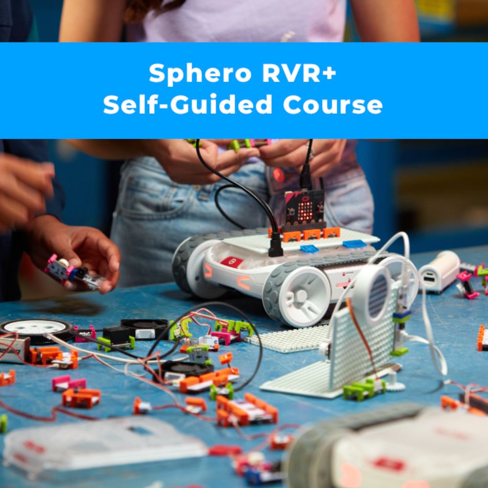 Sphero RVR+ Programmable Robot with Self-Guided Online Course – STEM Learning & Coding for Kids, Teens, and Educators | Classroom & Home Education Tool