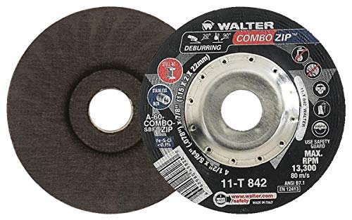 Walter ZIP+ Cutoff Wheel - 25 Pack Flush Cutting Abrasive Discs for Metal | High-Speed Steel Cutting Tool | Perfect for DIY, Metal Fabrication & Automotive Repair