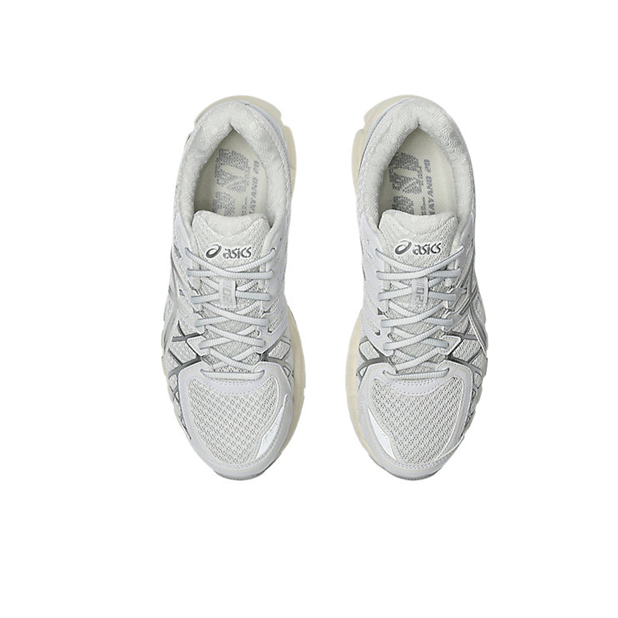ASICS Gel Kayano 20 Running Shoes for Men - Pure White & Silver | Lightweight Cushioned Support for Long Distance Running, Jogging & Gym Workouts