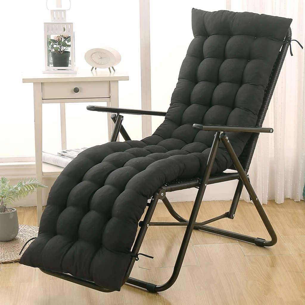 Premium Cotton Chair Pads with Ties - Thick Comfort Bench Cushion for Patio, Garden & Dining Chairs | High Back Support Chaise Lounger Cushion | Perfect for Outdoor Relaxation & Indoor Seating Comfort