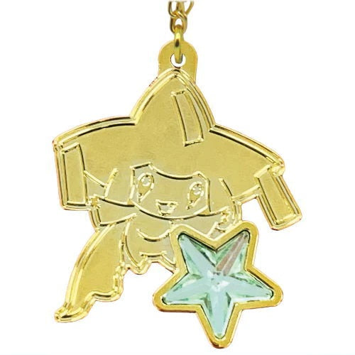 Pokemon Glitter Pendant Necklace - Takara Tomy 1 Inch Collectible Toy Charm for Kids & Fans - Perfect for Cosplay, Gifts & Anime Collections