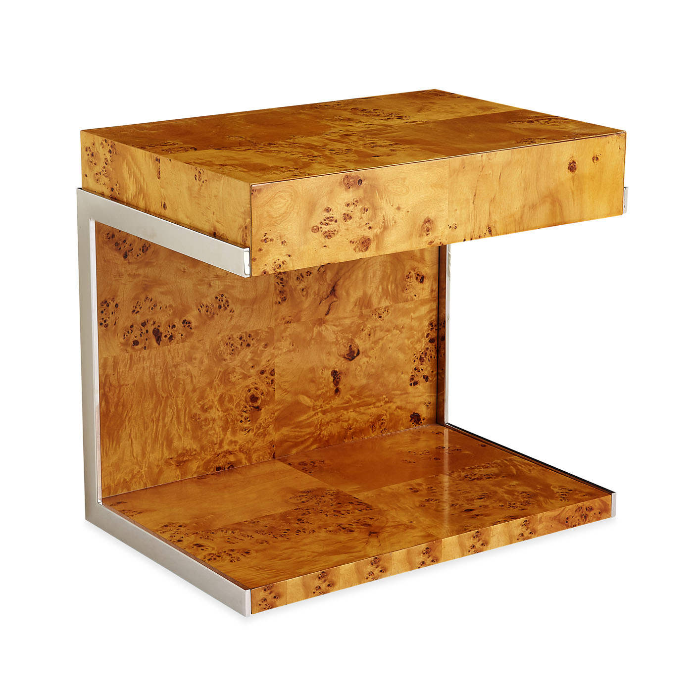 Stylish Cantilevered Side Table - Modern Floating Nightstand for Small Spaces, Bedroom, Living Room | Space-Saving Design for Apartments & Dorm Rooms