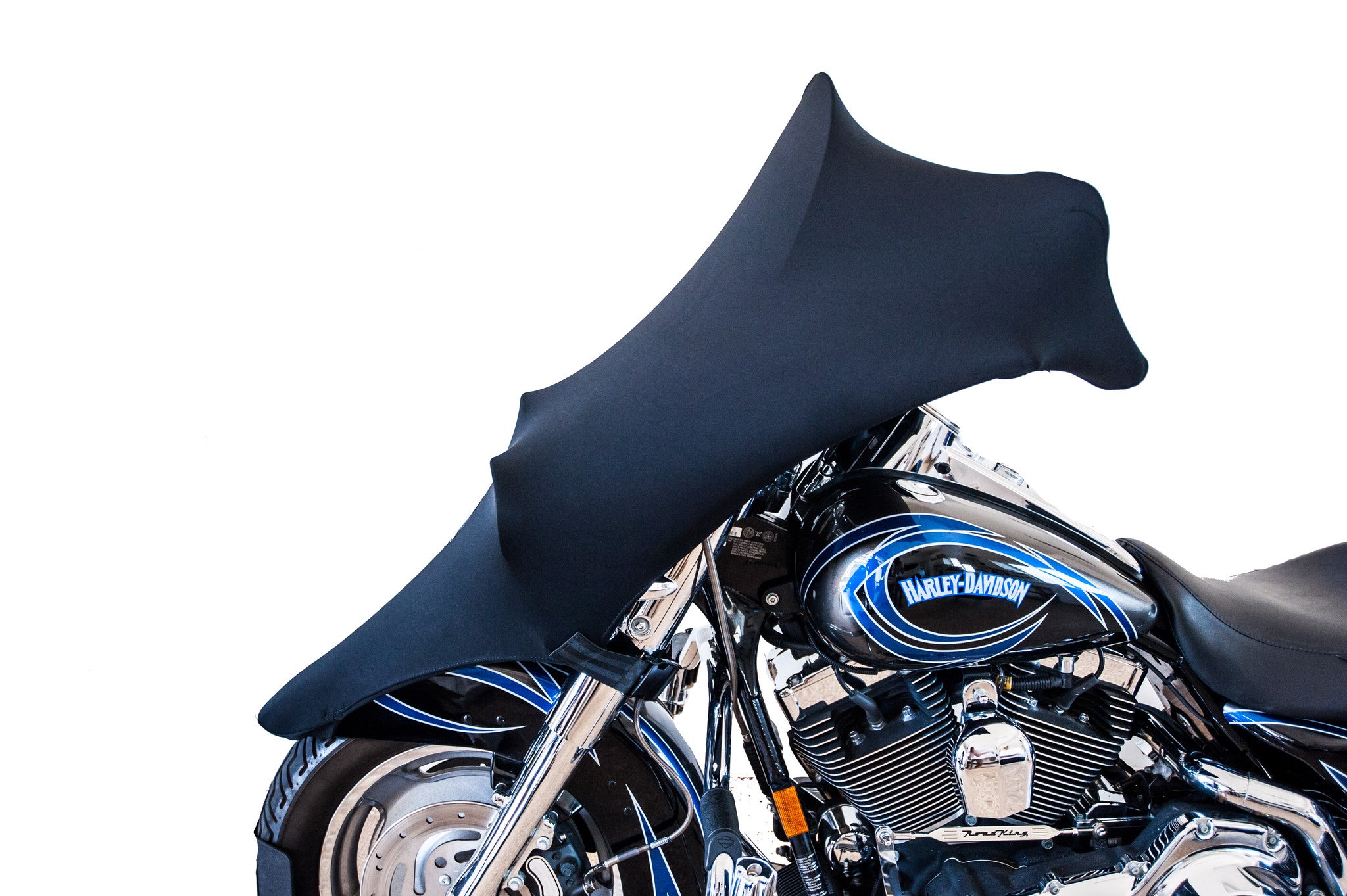 Road King Windshield Cover - Heavy Duty Motorcycle Windshield Protector for Harley Davidson Road King - Weatherproof & UV Resistant for Outdoor Parking & Storage