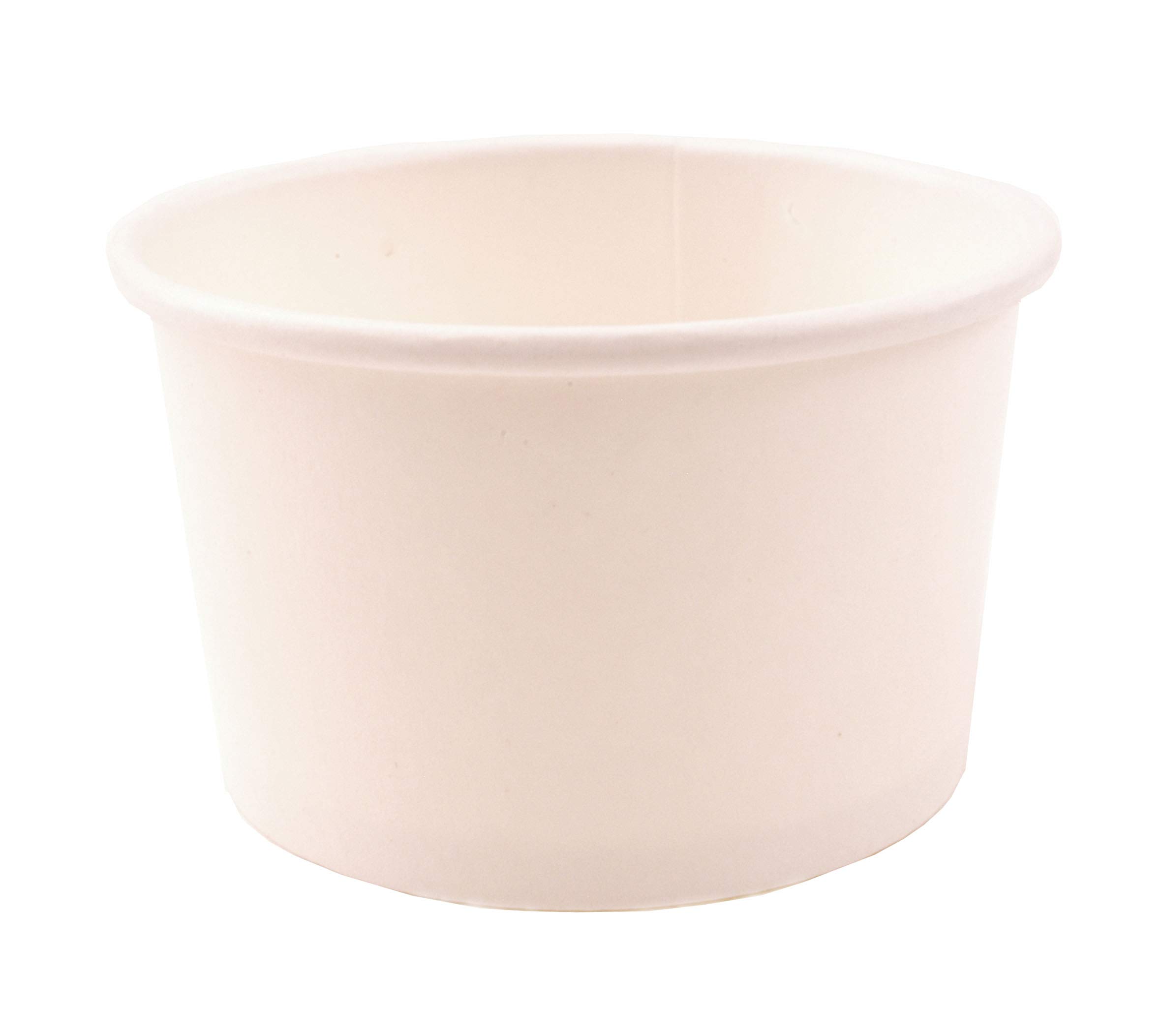 4 oz White Ice Cream Paper Cups (1000 Pack) – Disposable Dessert Cups for Ice Cream, Frozen Yogurt, Cereal, Hot Soup & Yogurt – Perfect for Parties, Cafes, Restaurants & Home Use
