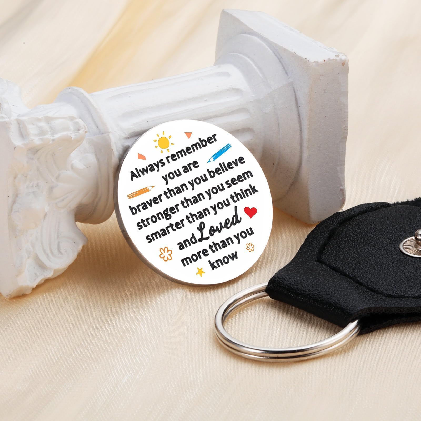 Best Stocking Stuffers for Teen Girls 16-18 | Unique Gifts for College Students | Pocket Hug Token & School Supplies | Christmas & Birthday Presents for Daughters | Perfect for Holidays, Graduation & Encouragement Gifts