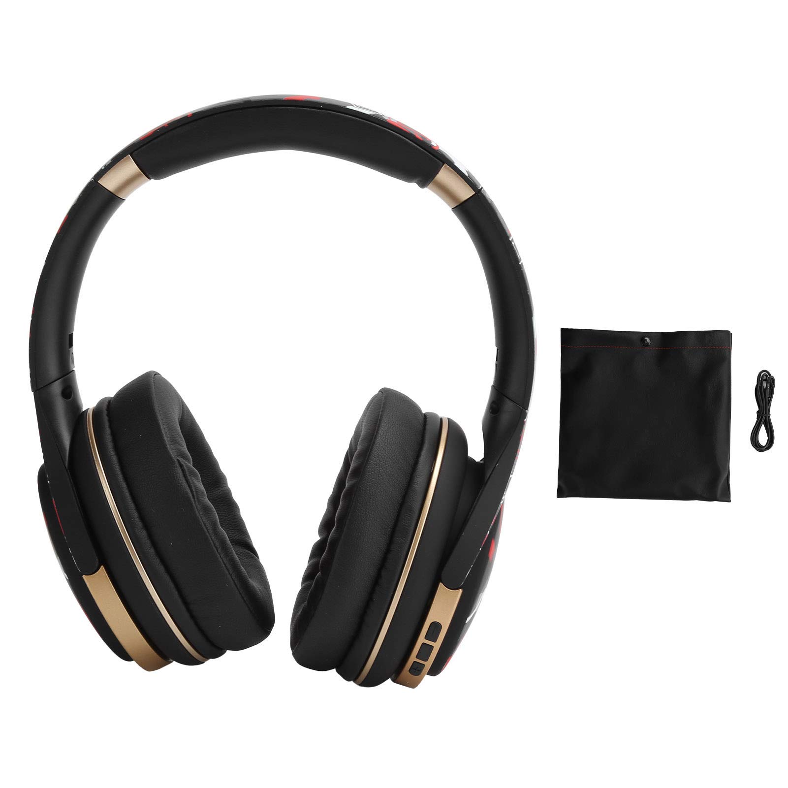 Wireless Bluetooth Headphones with Noise Cancelling, Ergonomic Design & Premium Storage Bag – Durable Sports Headset for Gym, Running, Travel & Work