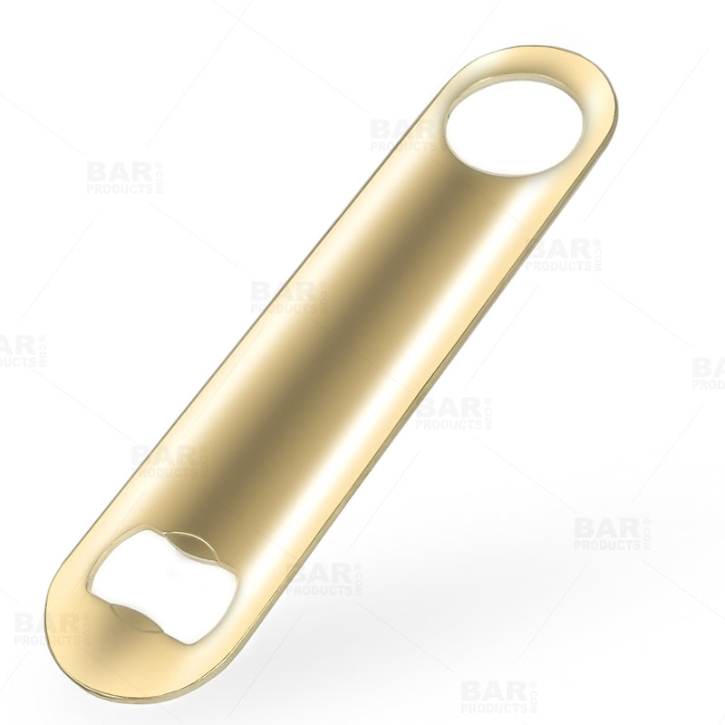 BarConic® Gold Plated Speed Bottle Opener - Premium Kitchen Tool for Beer, Soda & Wine - Perfect for Parties, Bars & Home Use