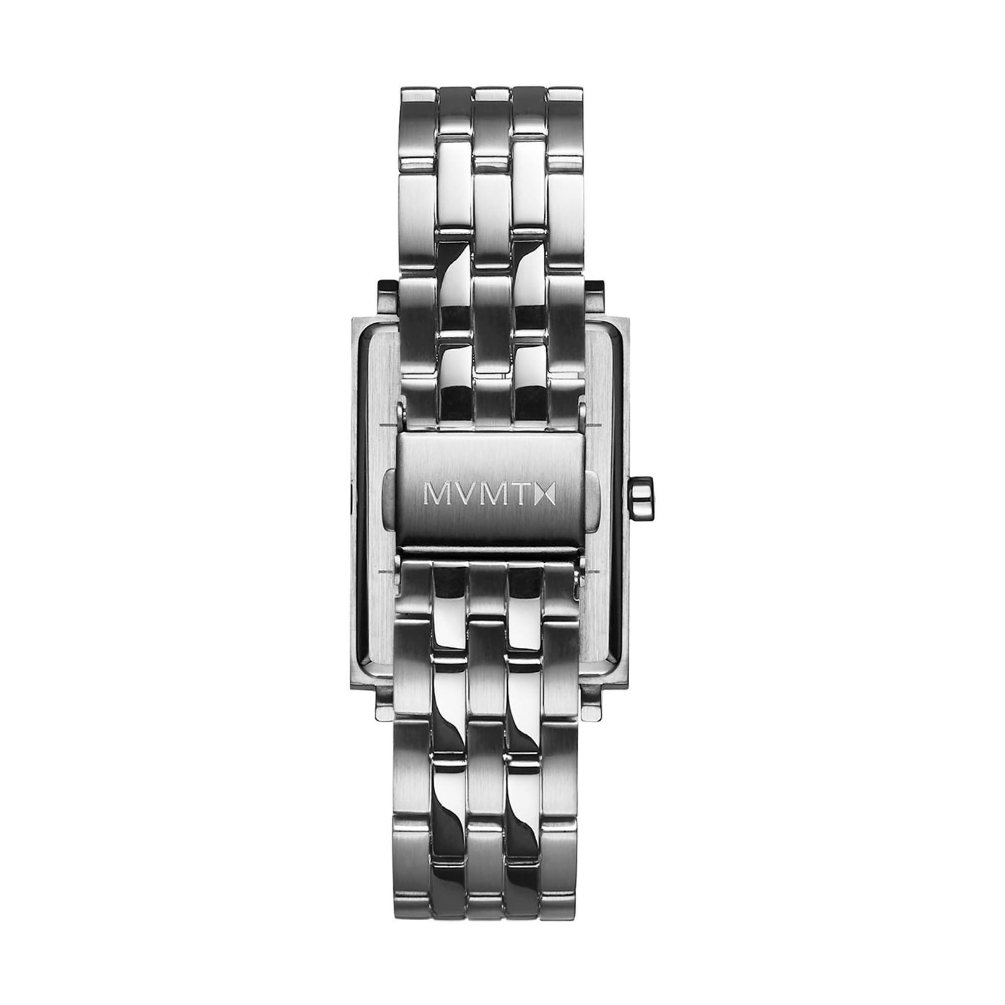 MVMT Signature Square Watches for Women - Minimalist Analog Watch with Stainless Steel Case, 5 ATM Water Resistance (50m) & Interchangeable Bands - 24mm - Perfect for Office, Casual Wear & Everyday Fashion Accessory