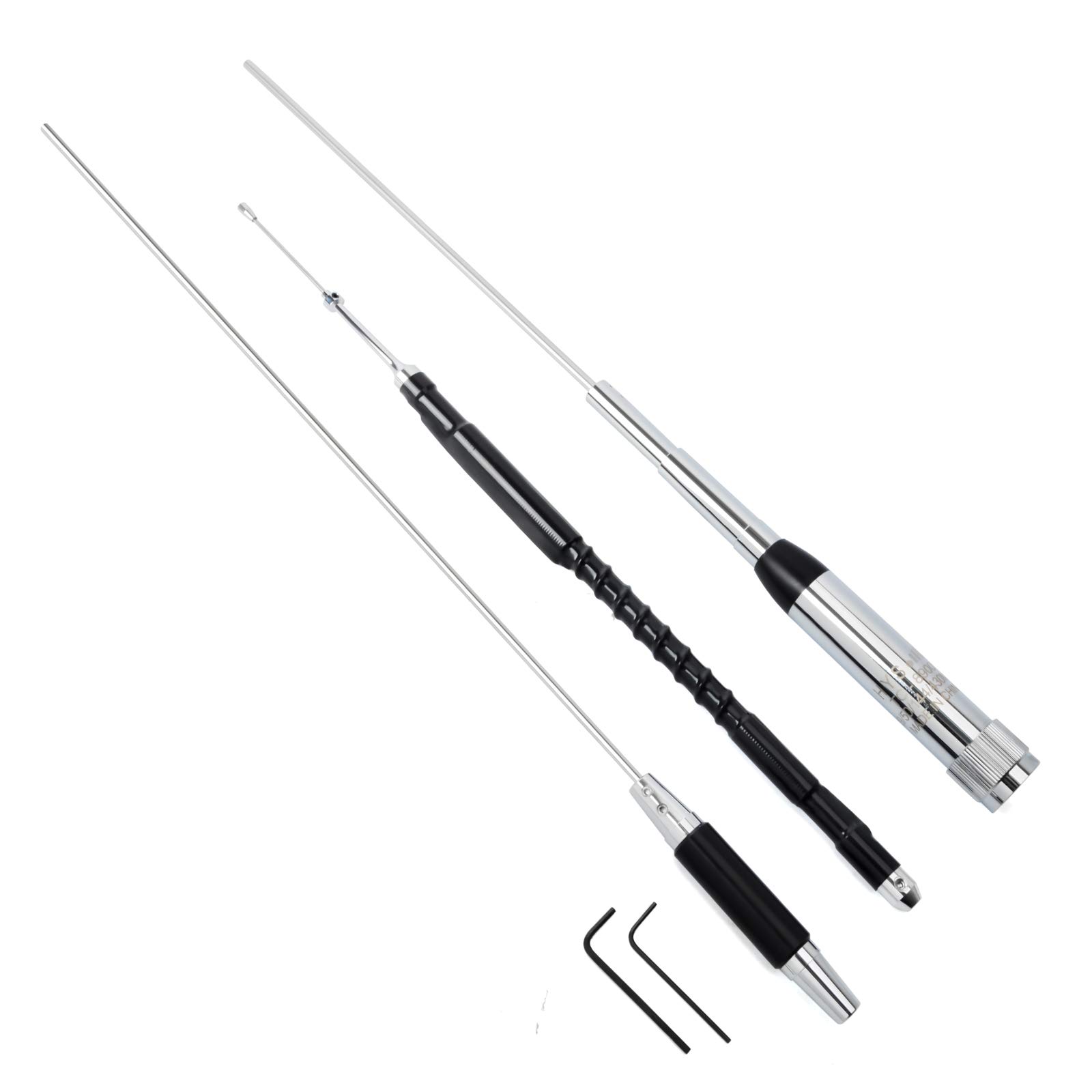 High Power Quad Band Antenna with Heavy Duty Magnetic Mount Base - Perfect for Truck, RV, Marine & Emergency Communication