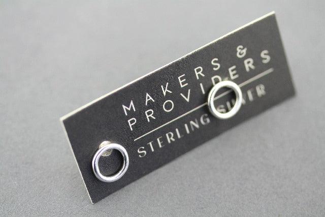 Open Circle Stud Earrings - Sterling Silver 925 Hypoallergenic Dainty Minimalist Jewelry for Women - Perfect for Everyday Wear, Gifts & Special Occasions