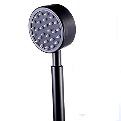 High Pressure Handheld Shower Head - 304 Stainless Steel Matte Black Wall Mount Showerhead for Bathroom, Spa & RV Use