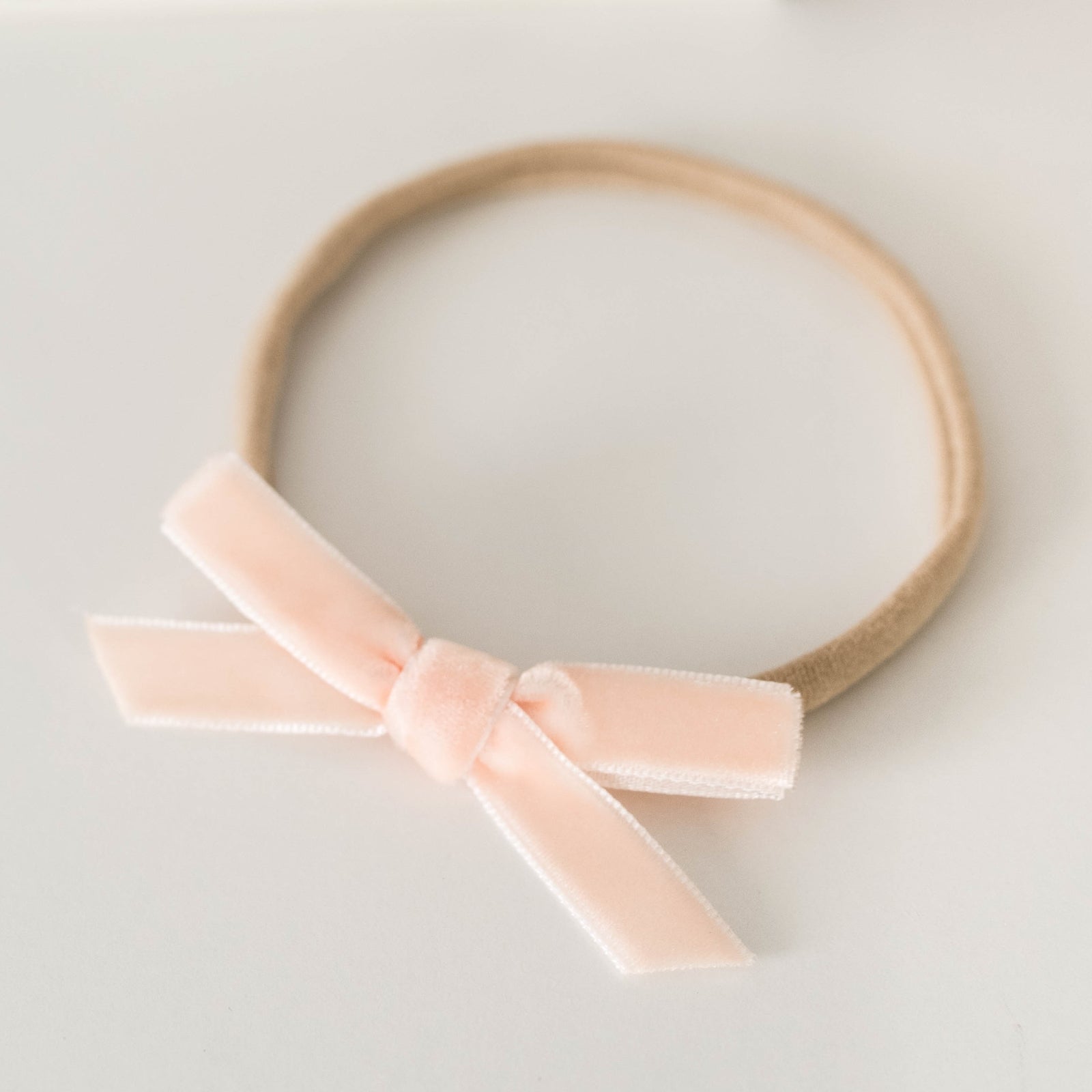 Snuggle Hunny Velvet Bow Stretchy Headband - Soft & Comfortable Hair Accessories for Women & Girls - Perfect for Daily Wear, Workouts, and Fashion Styling
