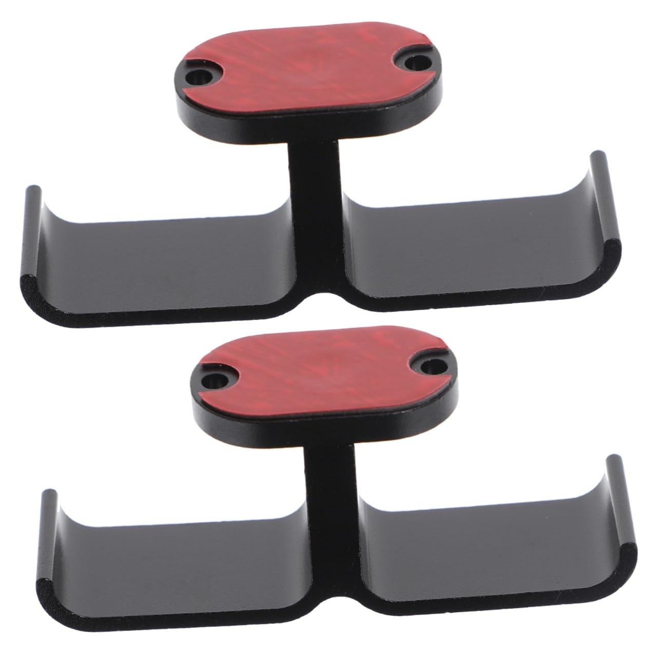 OSALADI 2-Pack Headphone Stand with Hook - Durable Headset Holder for Desk, Computer, Gaming Setup - Perfect for Organizing Headphones, Earphones, and Accessories (Black) - Ideal for Home Office, Gaming Room, and Workspace Organization