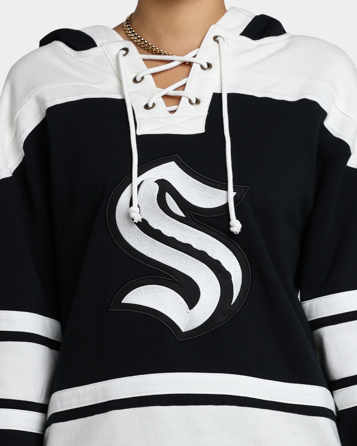 47 Brand Seattle Kraken Superior Lacer Hoodie - Men's Premium Pullover Sweatshirt for Hockey Fans - Perfect for Game Day & Casual Wear