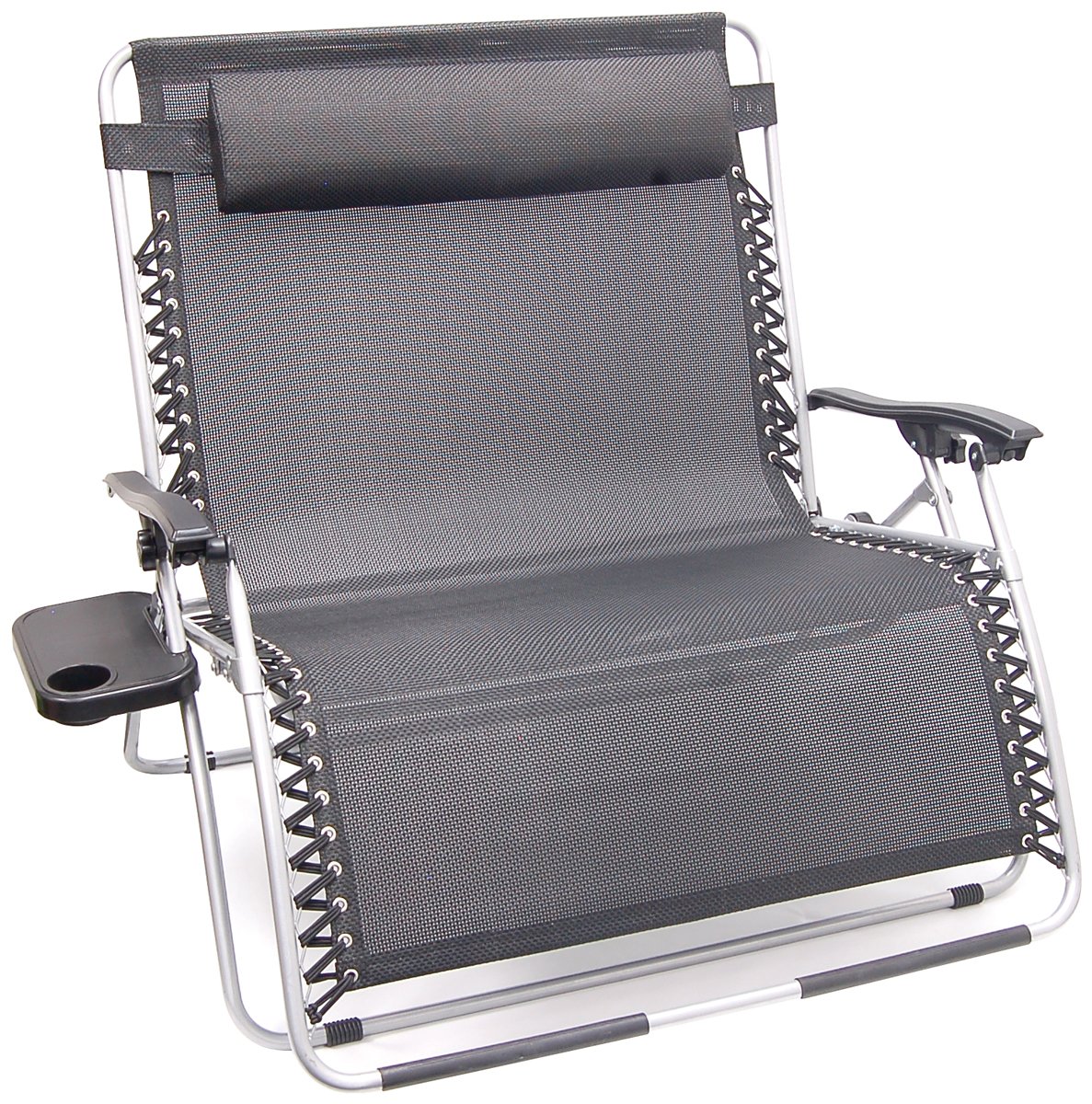 Premium Oversized Gravity Chair for Outdoor Camping, Tailgating & Parties – Heavy Duty Portable Folding Chair for Backyard, Beach & Picnic Use