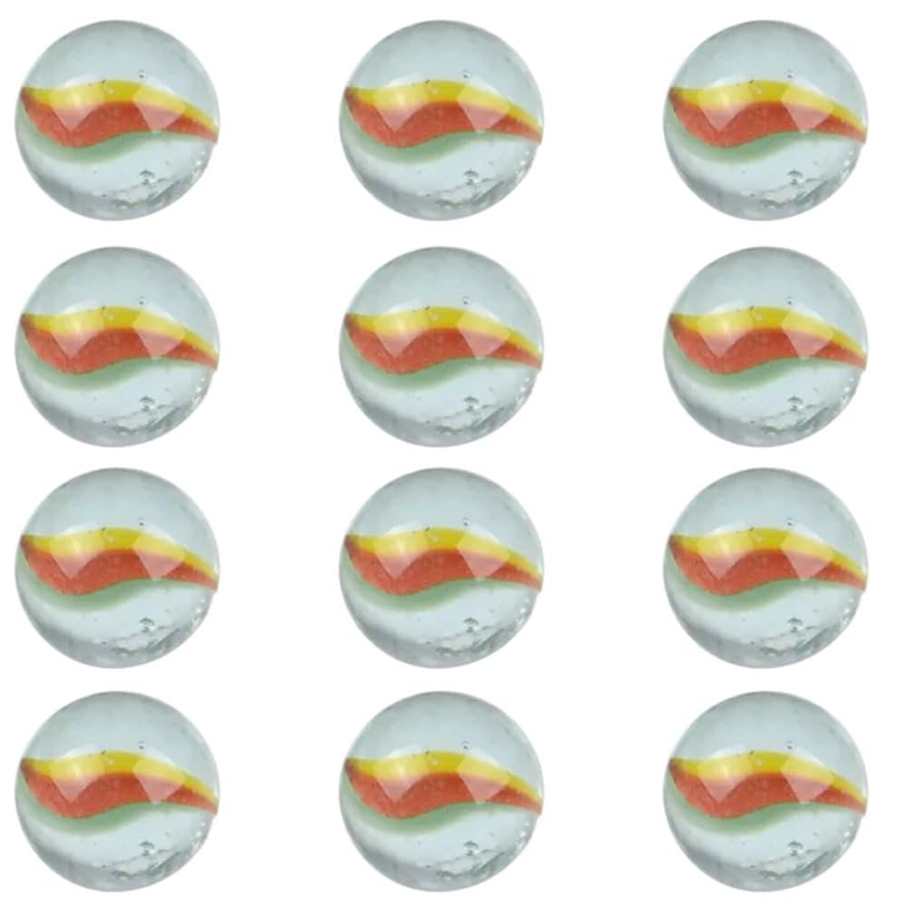 Premium Glass Marbles and Shooter Pack for Kids Games - Bulk Set for Marble Run, Board Games & Outdoor Play (Rhode Island Novelty)