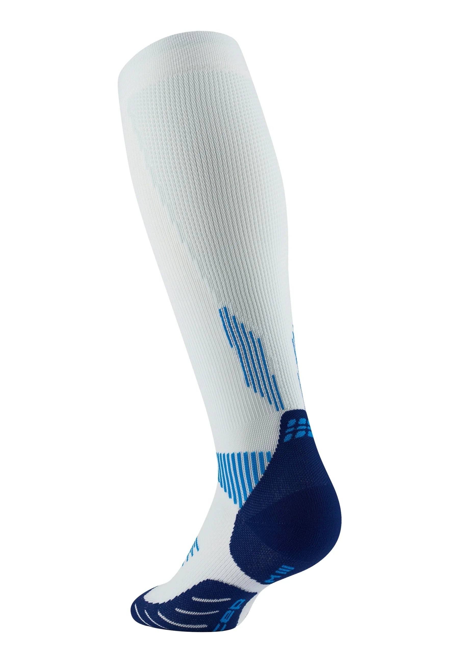 CEP Men's Running Socks Tall 5.0 - Compression Support for Marathon & Training - Ice Blue Athletic Socks for Jogging, Gym Workouts & Sports Recovery