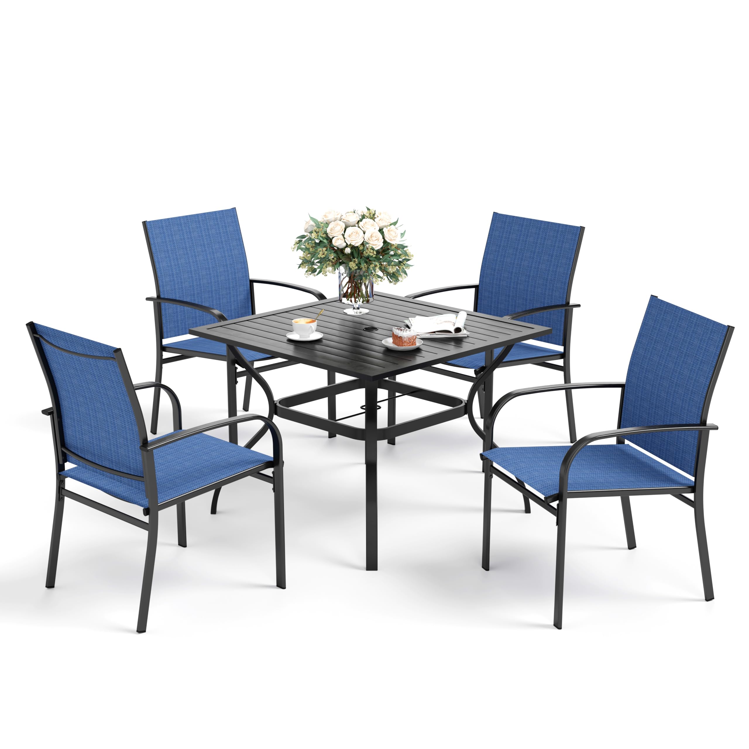 5-Piece Outdoor Patio Dining Set for 4 - 37