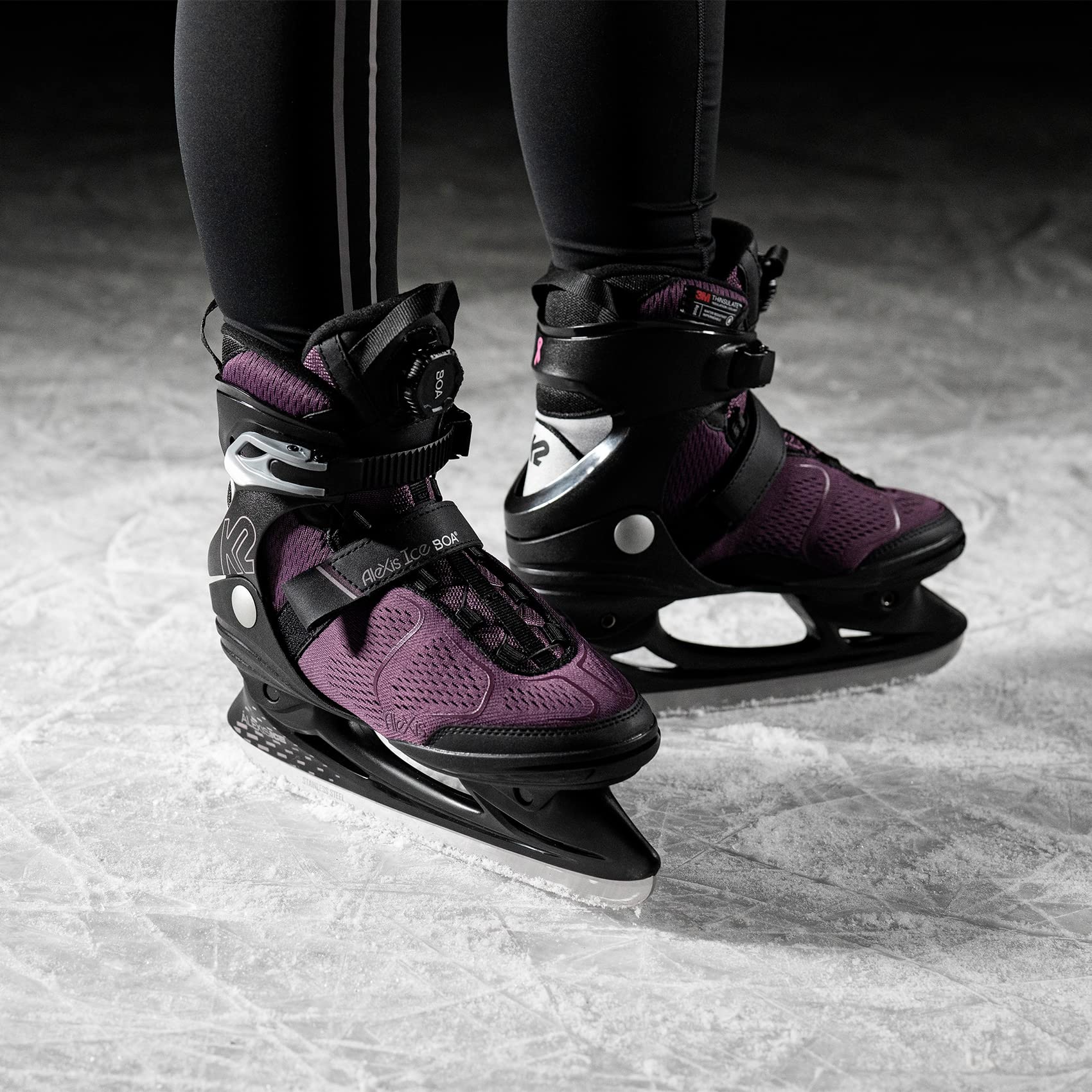 K2 Alexis Ice Boa Women's Figure Skates - Premium Comfort & Support for Recreational and Competitive Ice Skating