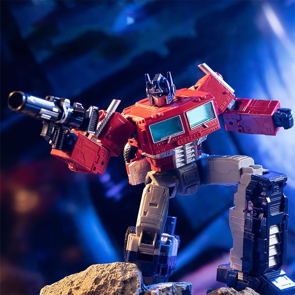 MP10 Optimus Prime Alloy Deformation Toy Car - Transformable Action Figure Model for Boys & Collectors, Handmade Durable Gift for Kids 8+ (Birthday, Christmas, Play & Display)